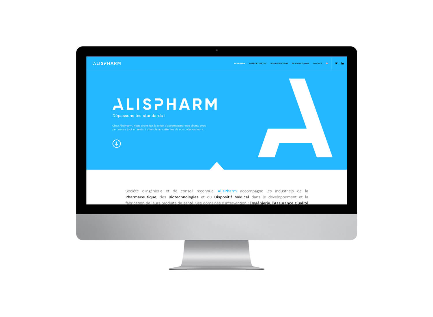 alispharm site web logo