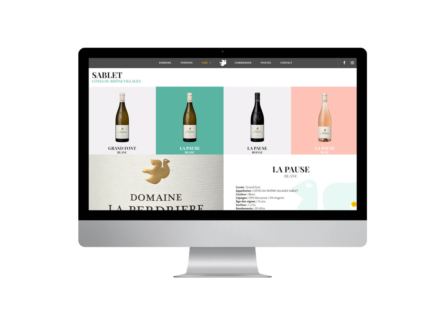 Domaine La Perdrière ★ blackbirdee